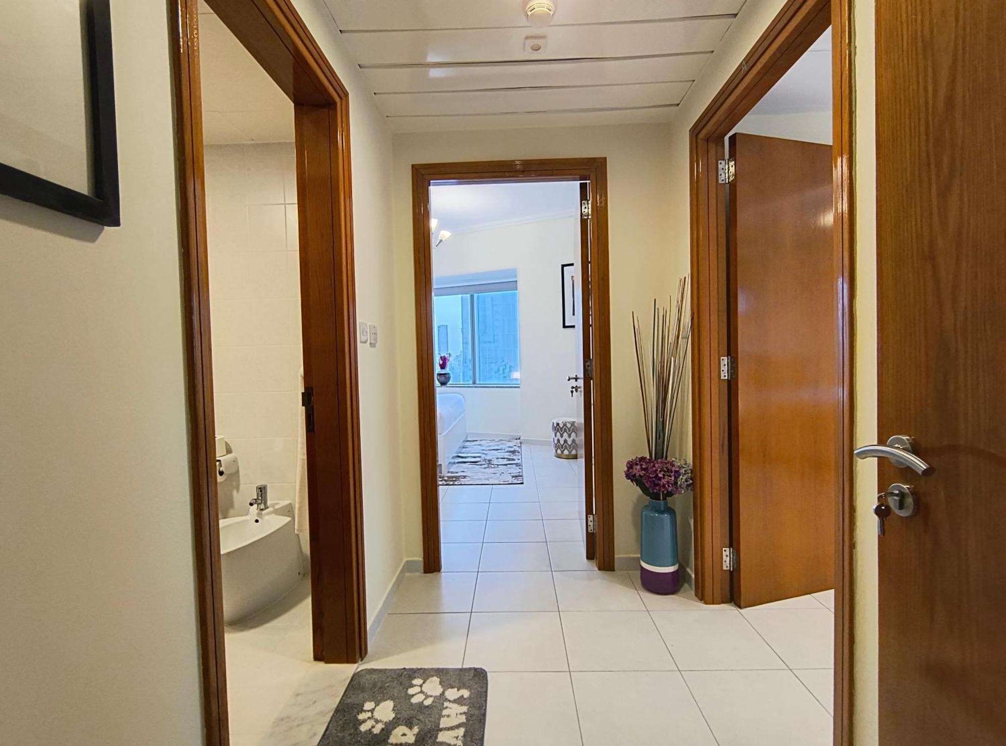 דובאי Trinity Holiday Homes - Sheikh Zayed Road Near To Financial Center Metro Station מראה חיצוני תמונה